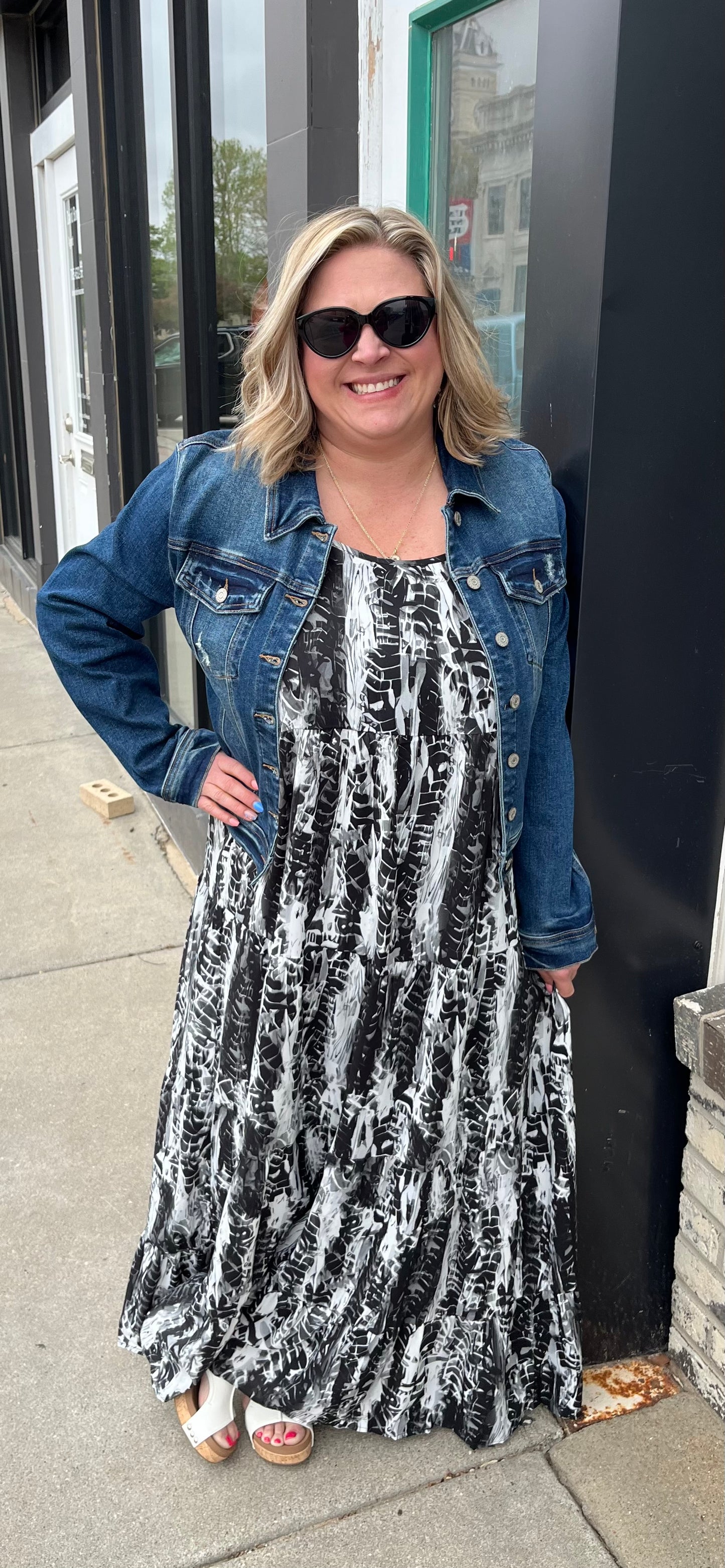 Feel The Waves Maxi Dress