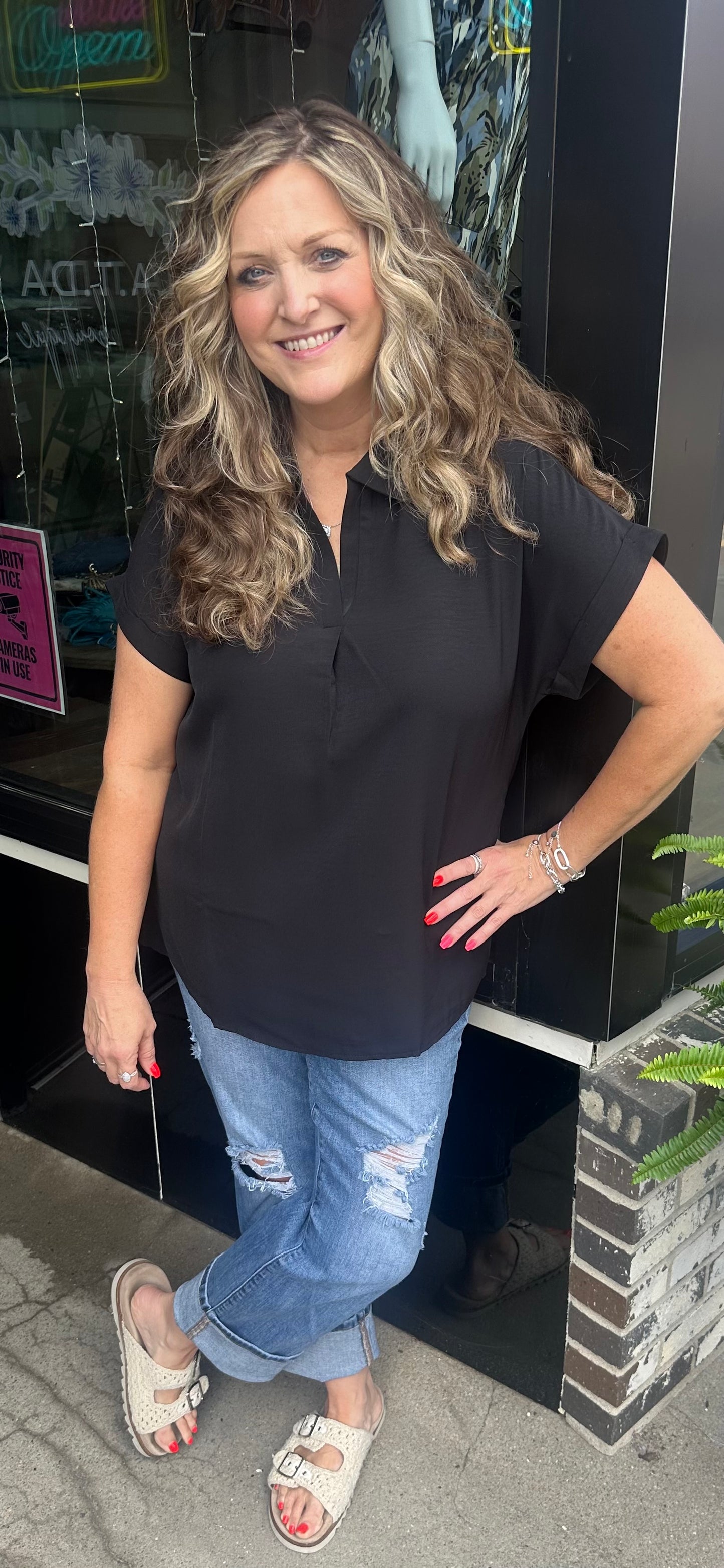 Collard Black Top