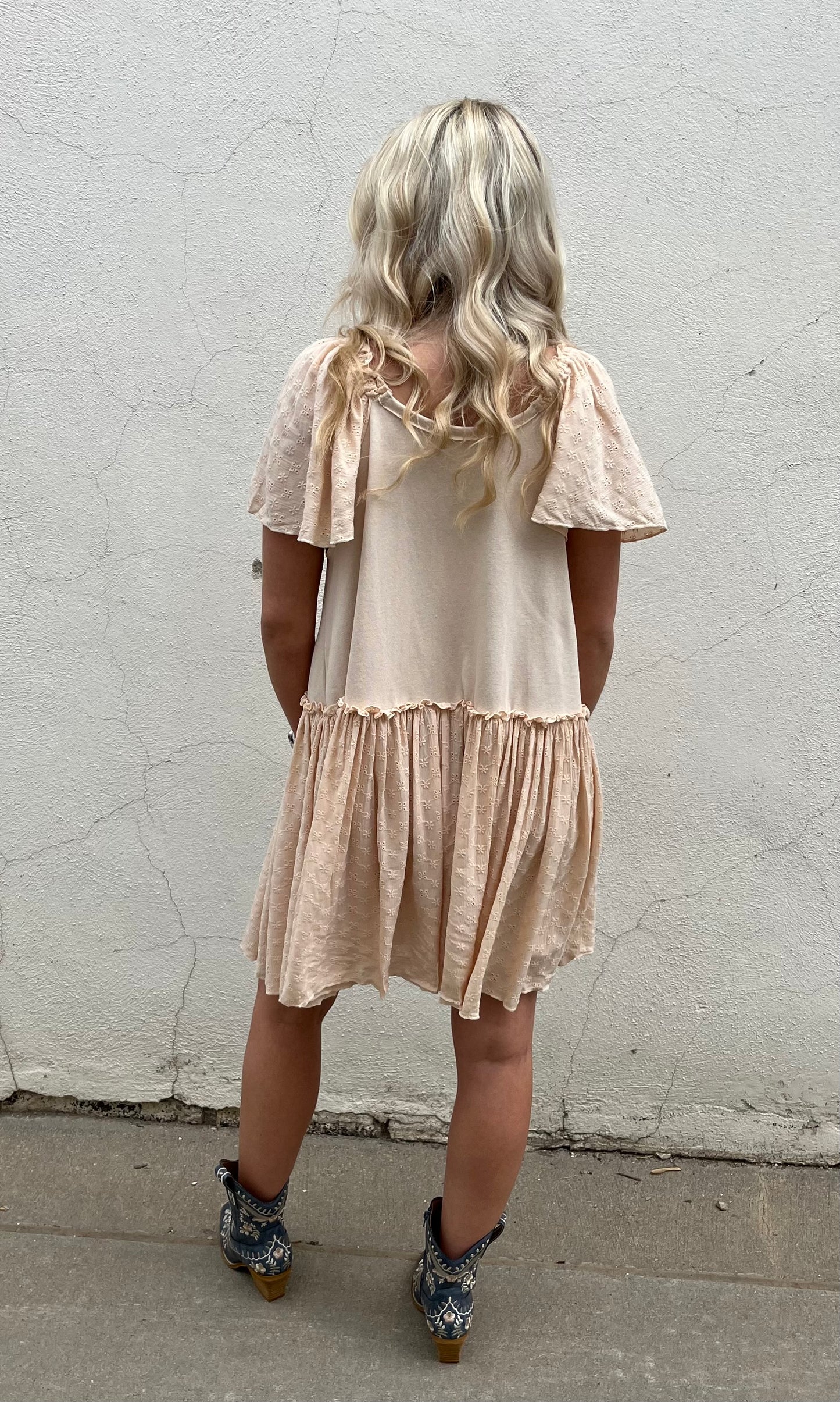 Natural Mini Dress