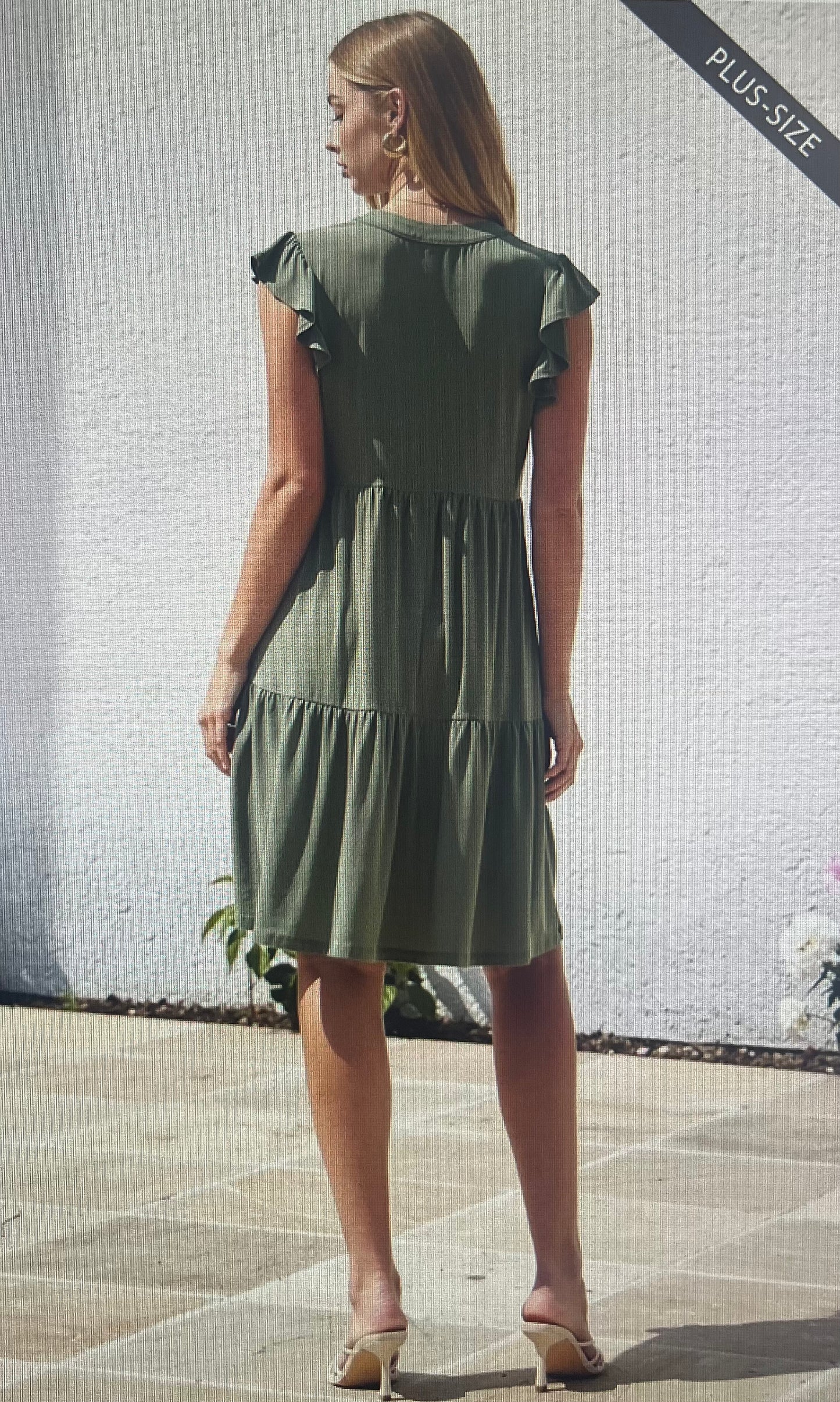 Flutter Forever Dress PLUS