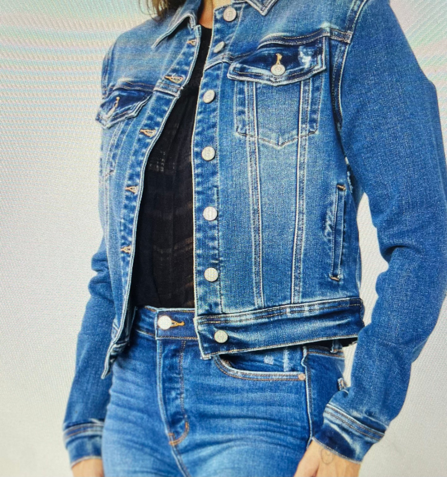 Judy Blue Classic Destroy Jacket PL