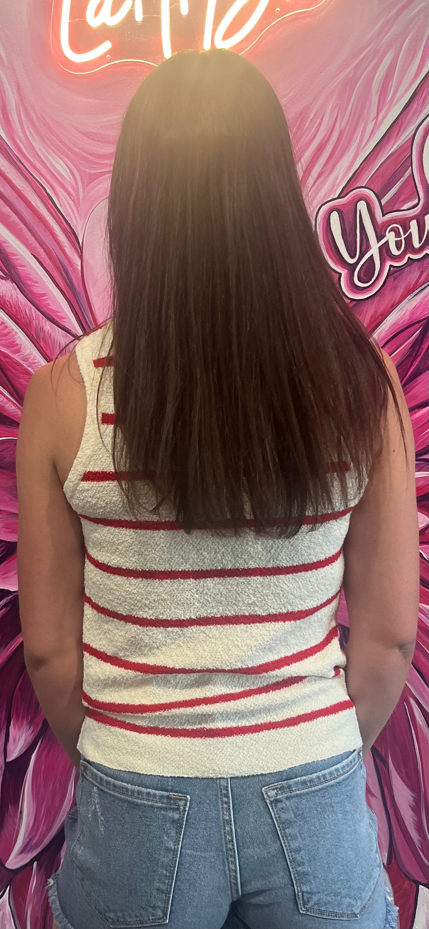 Stripe Sweater Tank