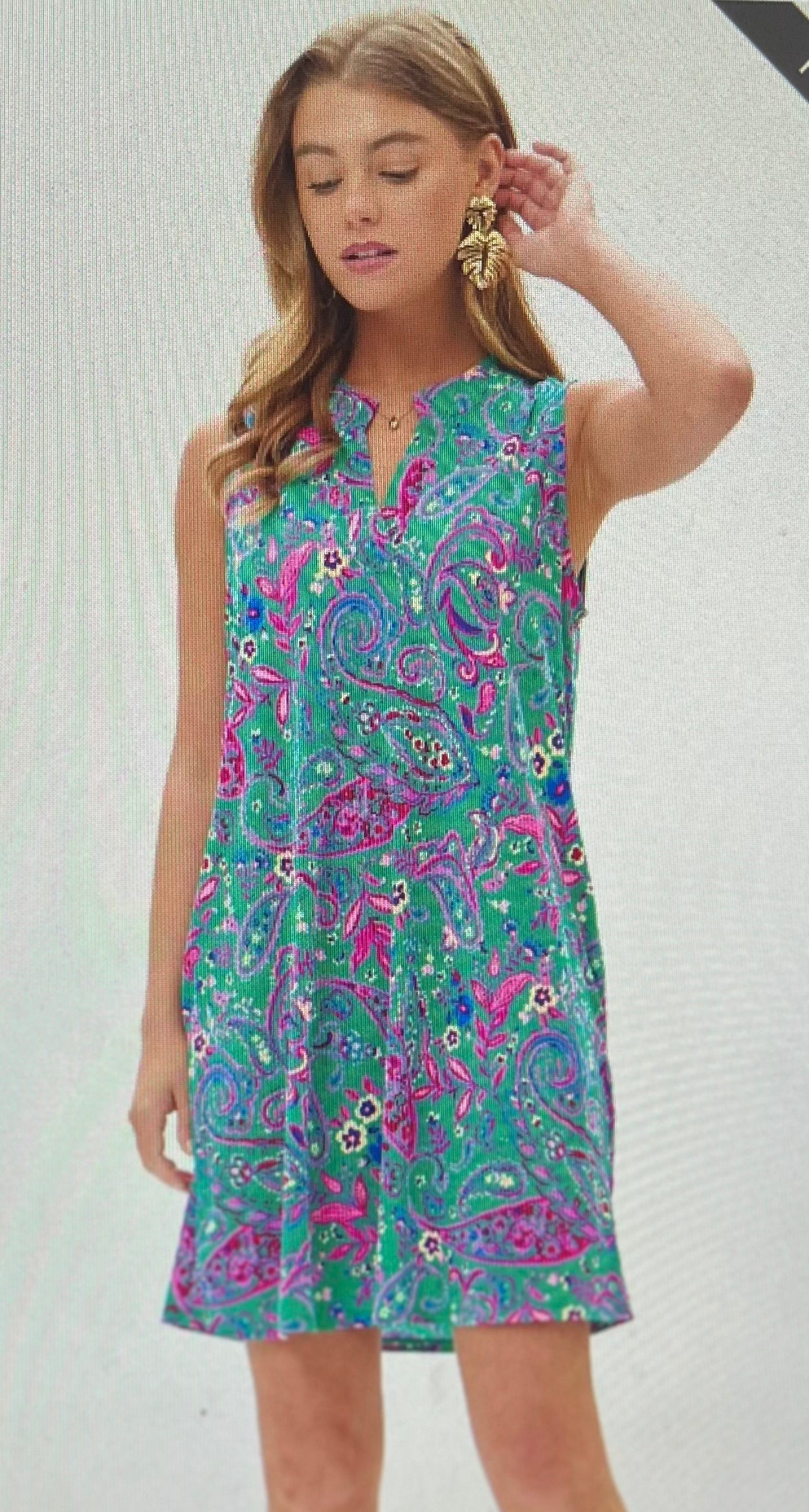 Emerald Vibes Lizzy Dress PLUS