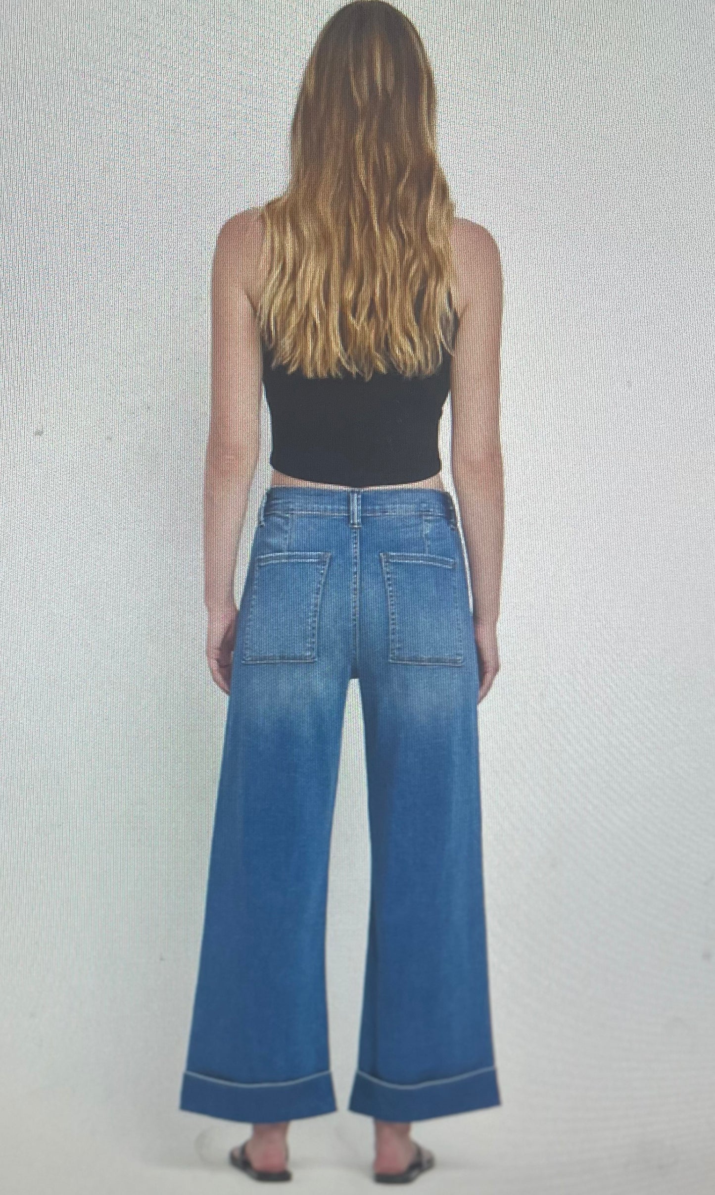 Super Soft Wide Leg Baggy Jean