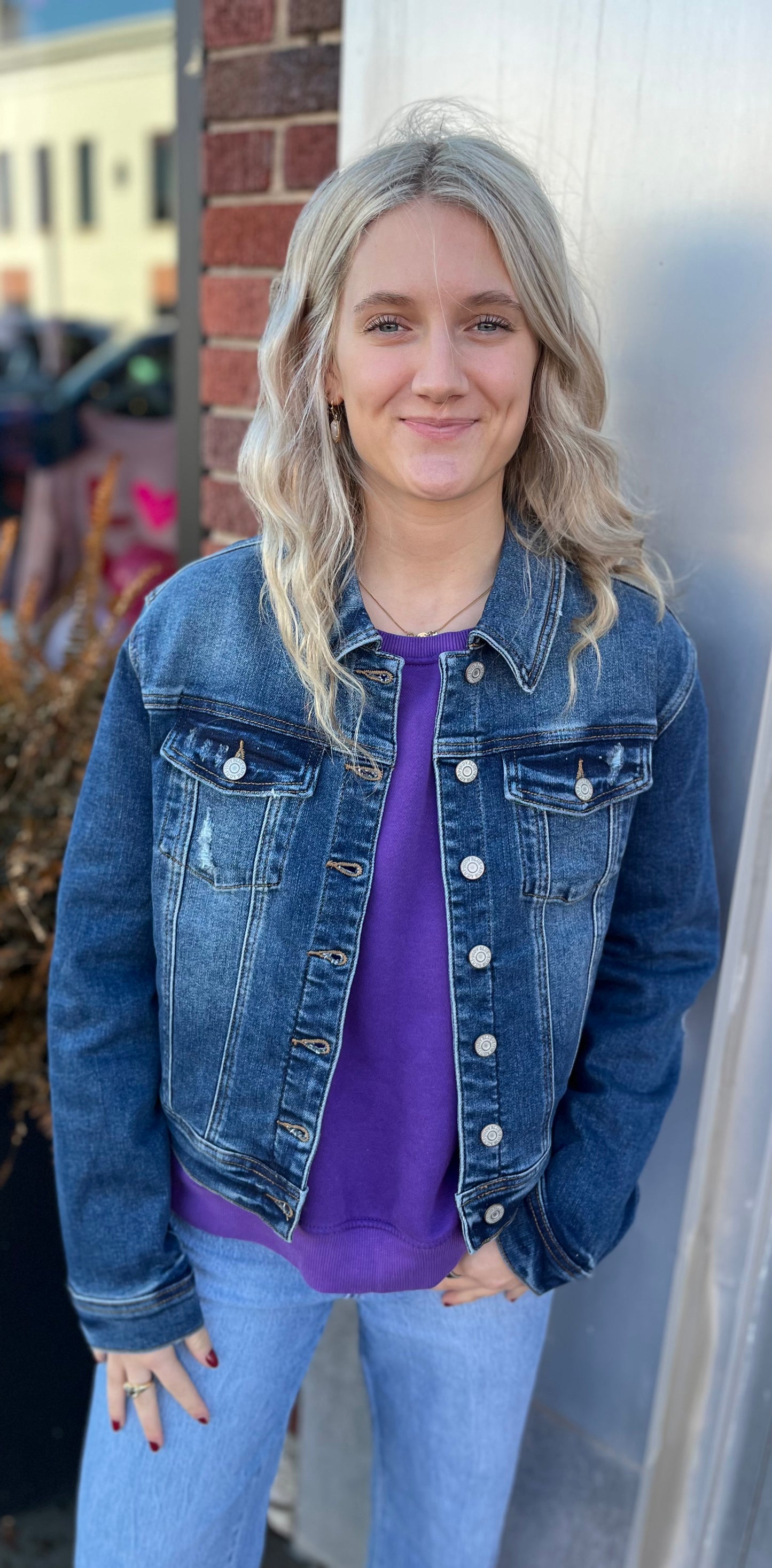 Judy Blue Classic Destroy Jacket