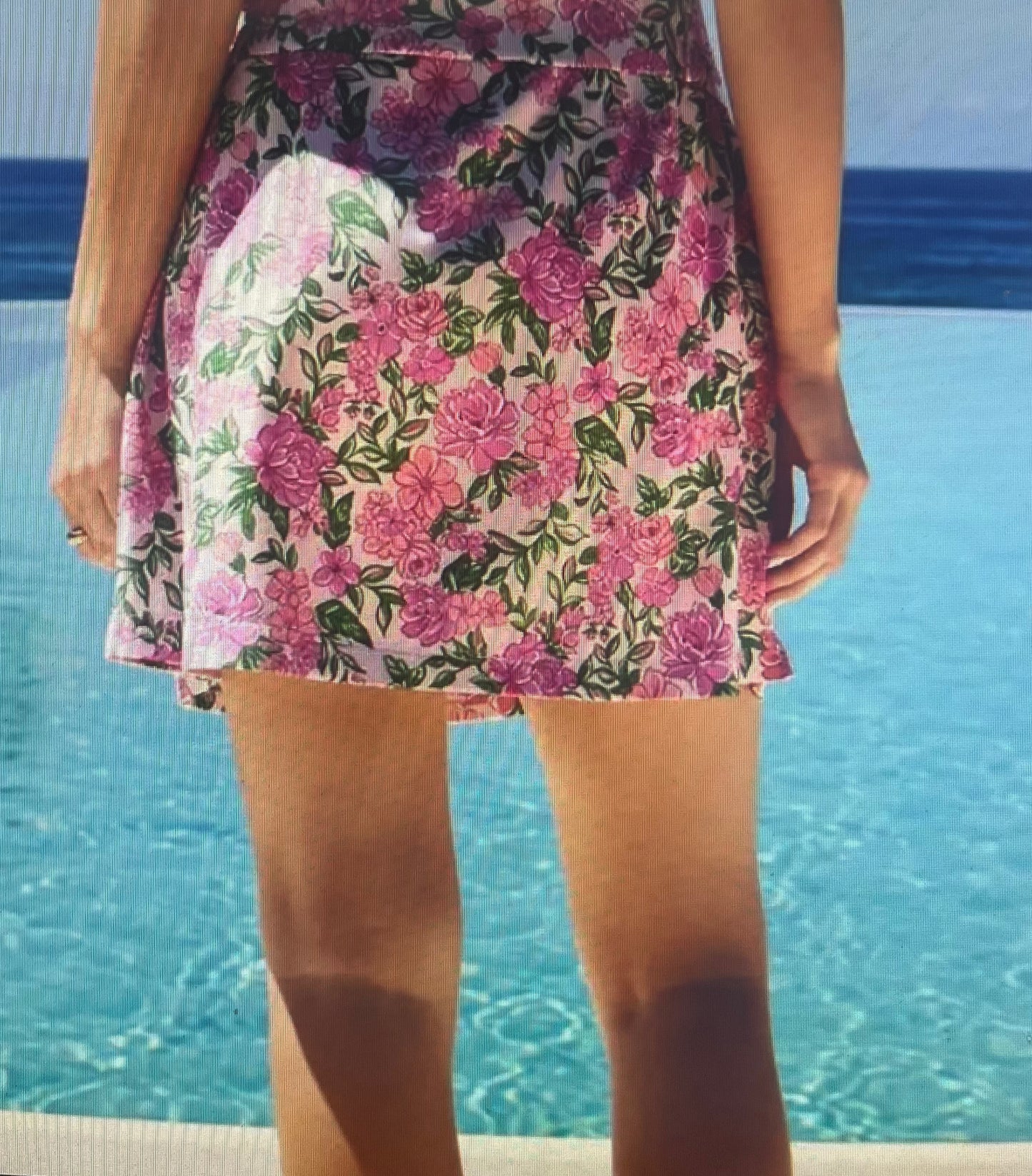 Sun-Cool Everyday Skort Pink Multi