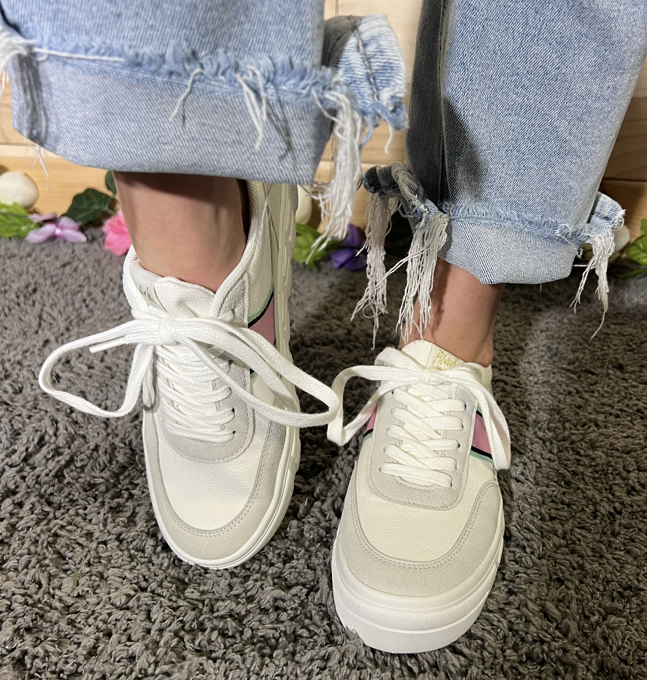 Speedy Sneaker Gray/Pink