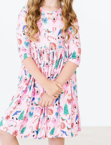 Sugarplum Fairy Pocket Twirl Dress