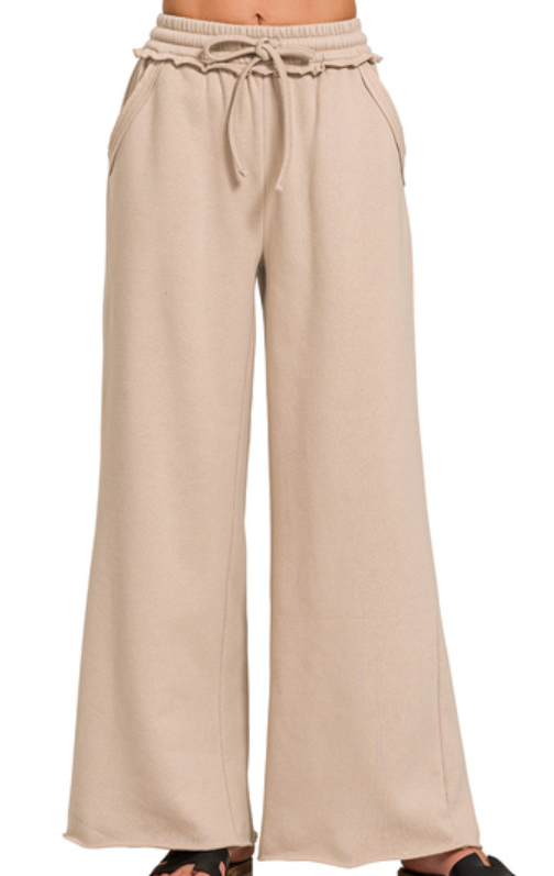 Fleece Exposed Seam Sweatpants