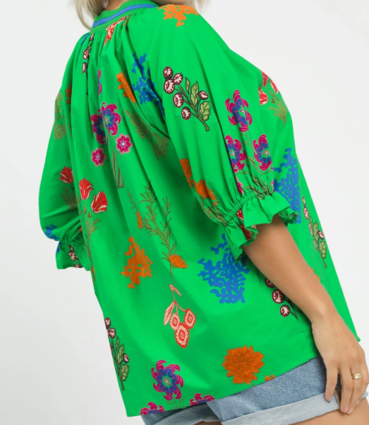Island Green Mix Top PLUS