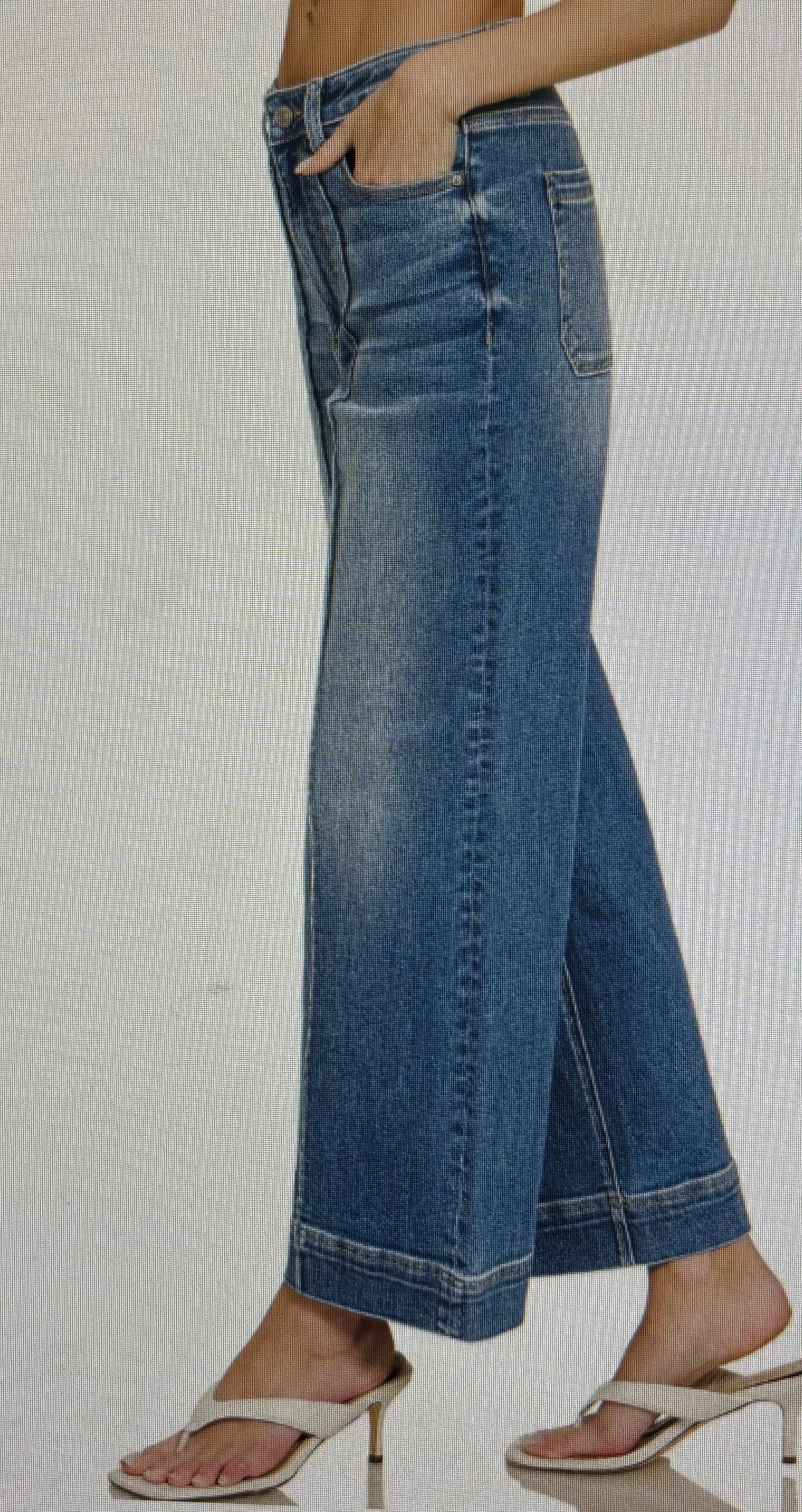 HR Pintuck Denim Jean