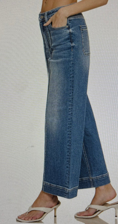 HR Pintuck Denim Jean