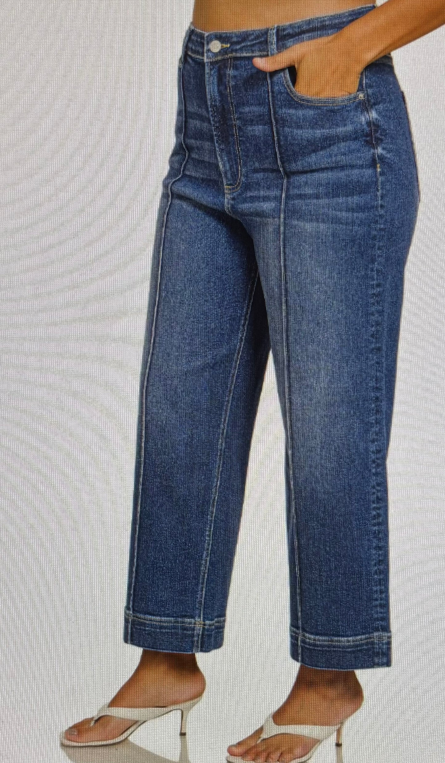 HR Pintuck Denim PLUS
