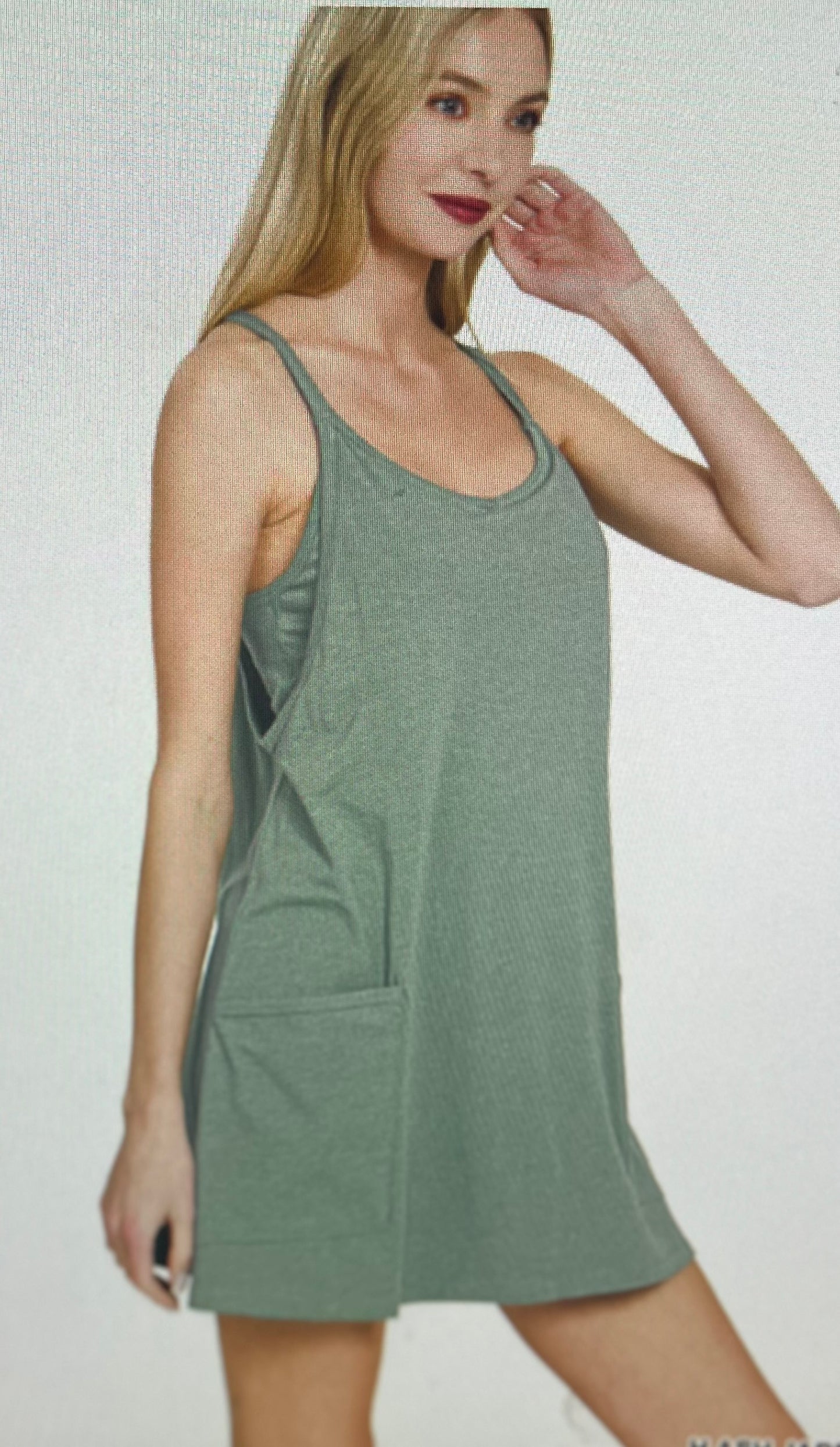 Heather Jade Mini Romper Dress
