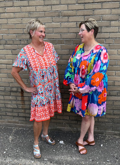 Boho Style Shift Dress