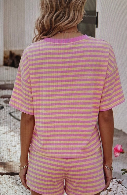 Casual Terry Short Set