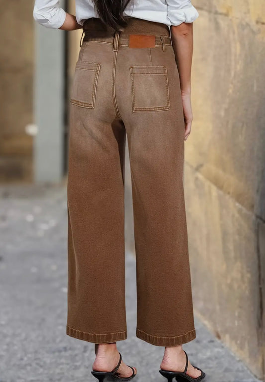 Minimalist Patch Pocket Shift Jean PL