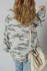 Camo Drop Shoulder Sweatshirt