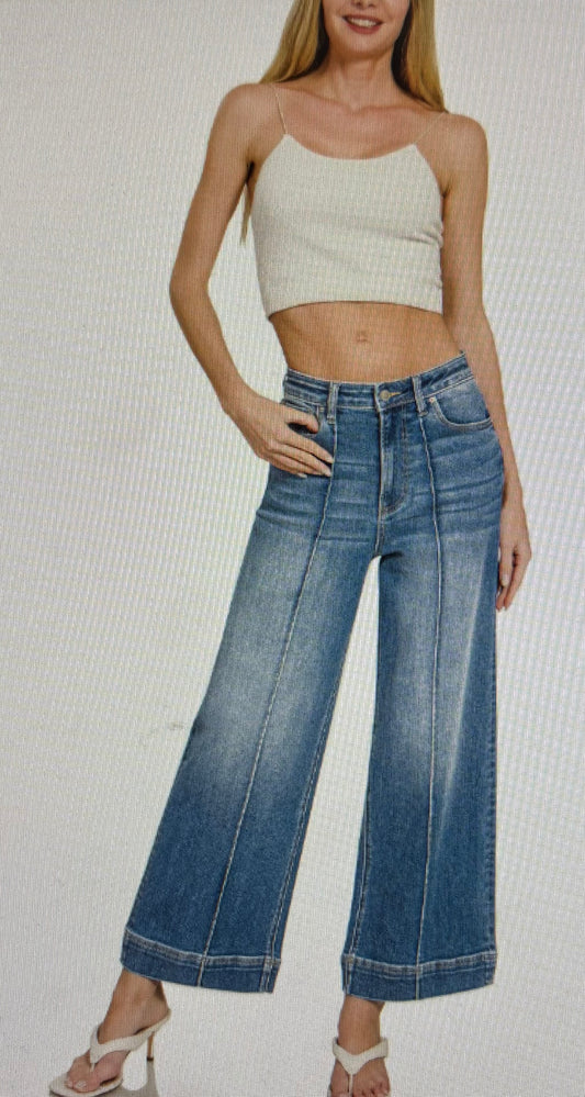 HR Pintuck Denim Jean