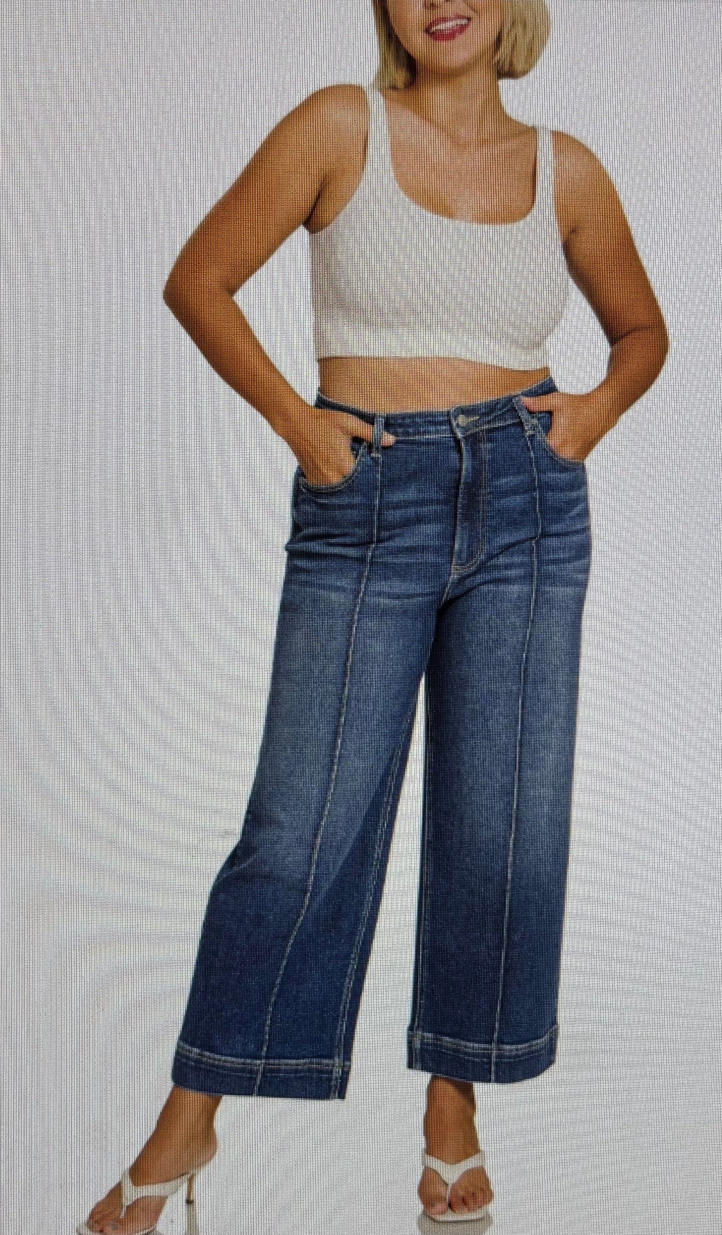 HR Pintuck Denim PLUS