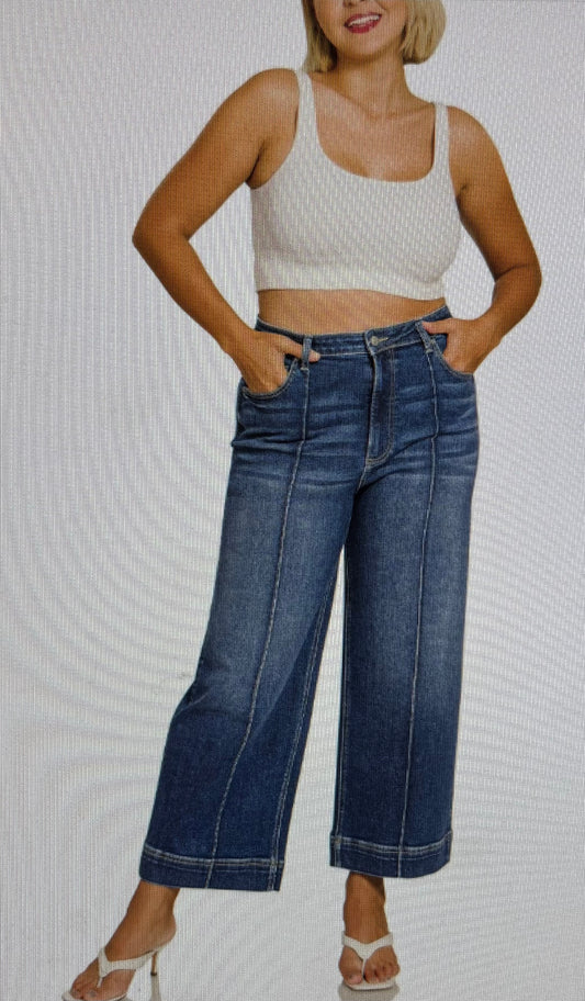 HR Pintuck Denim PLUS