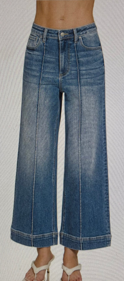 HR Pintuck Denim Jean