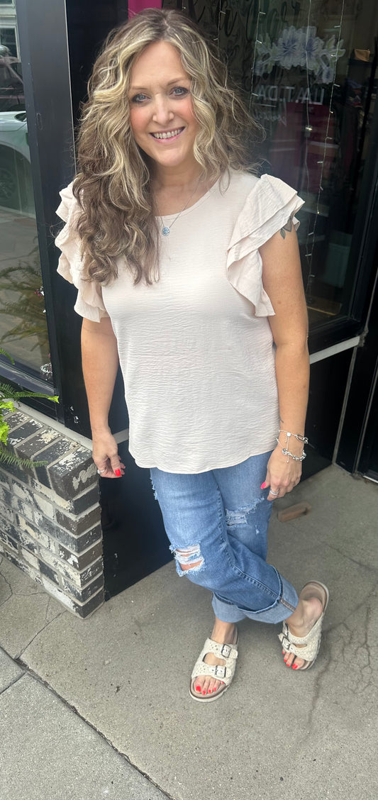 Beautiful In Beige Top