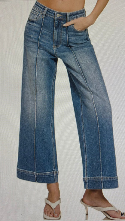HR Pintuck Denim Jean