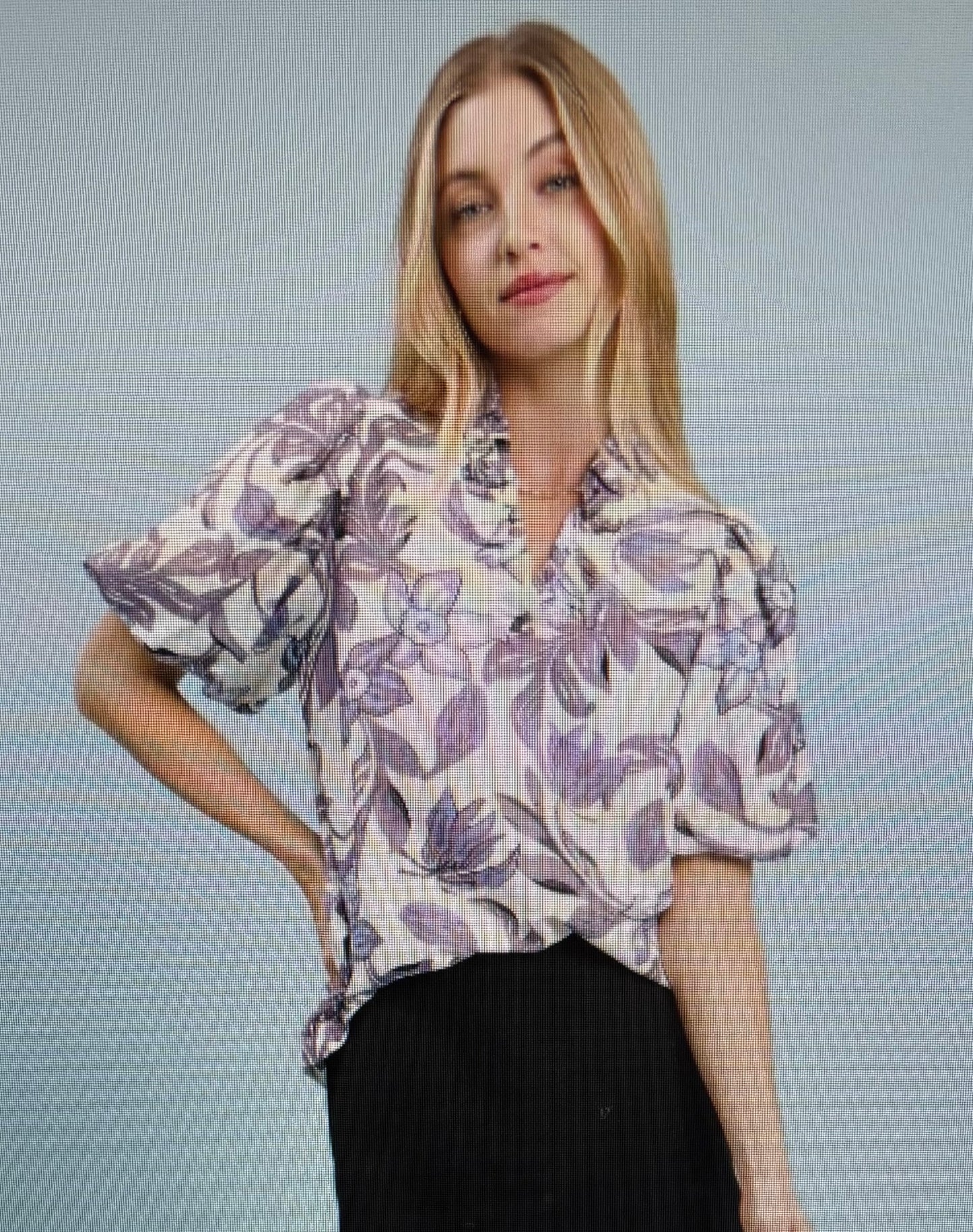 Lush Blossom Mix Top