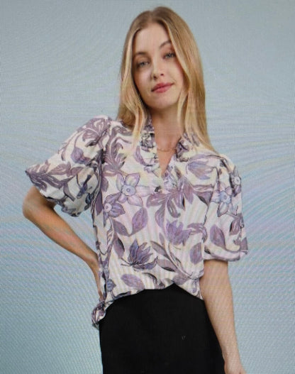 Lush Blossom Mix Top