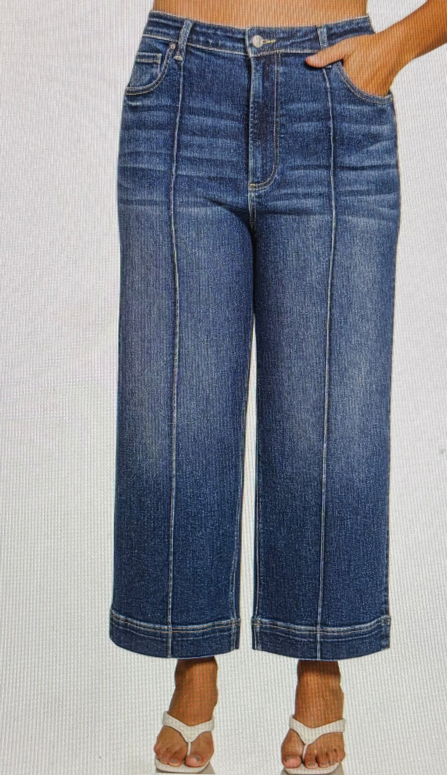 HR Pintuck Denim PLUS