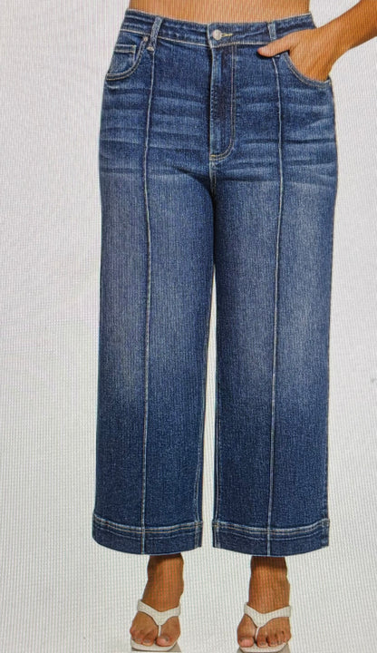HR Pintuck Denim PLUS