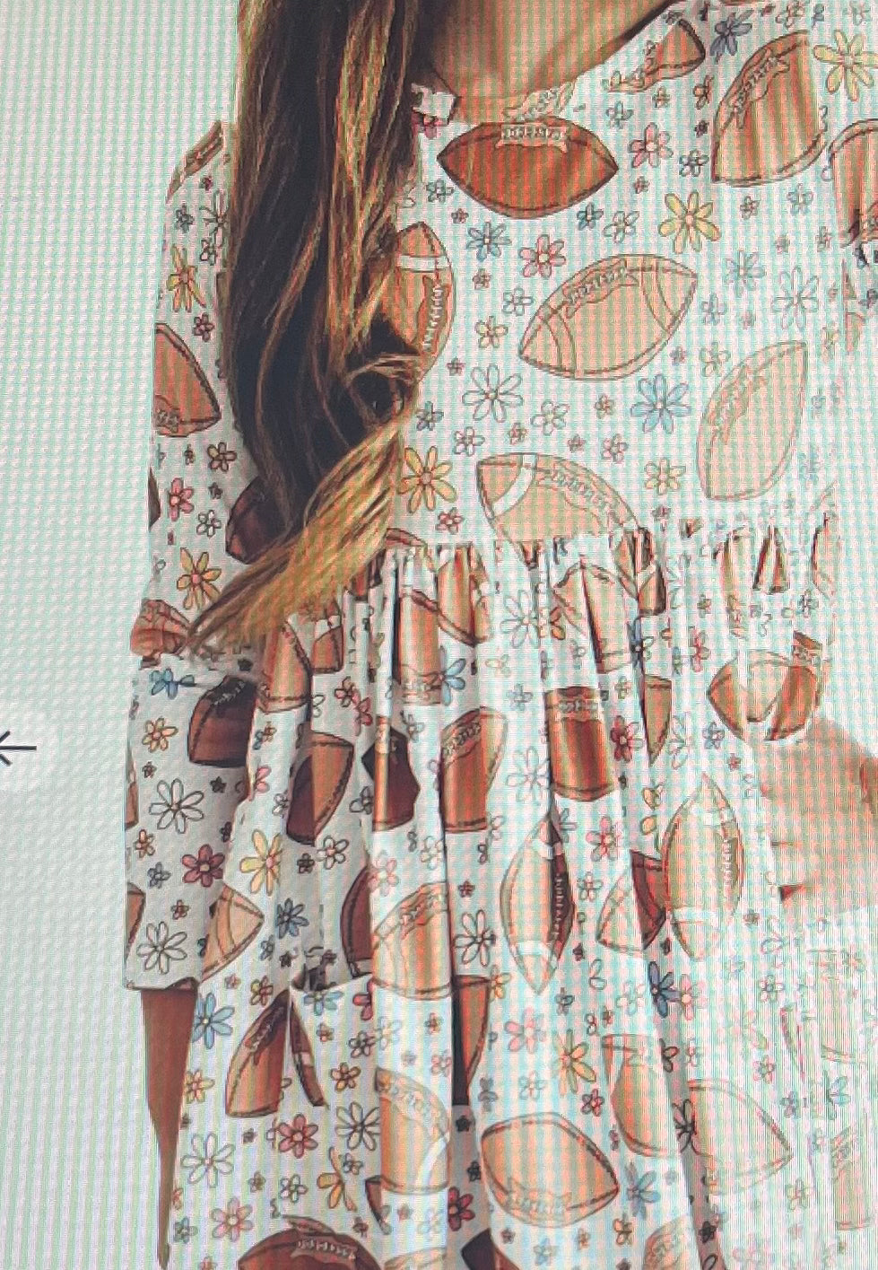 Football Fridays Twirl Dress