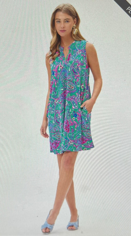 Emerald Vibes Lizzy Dress PLUS
