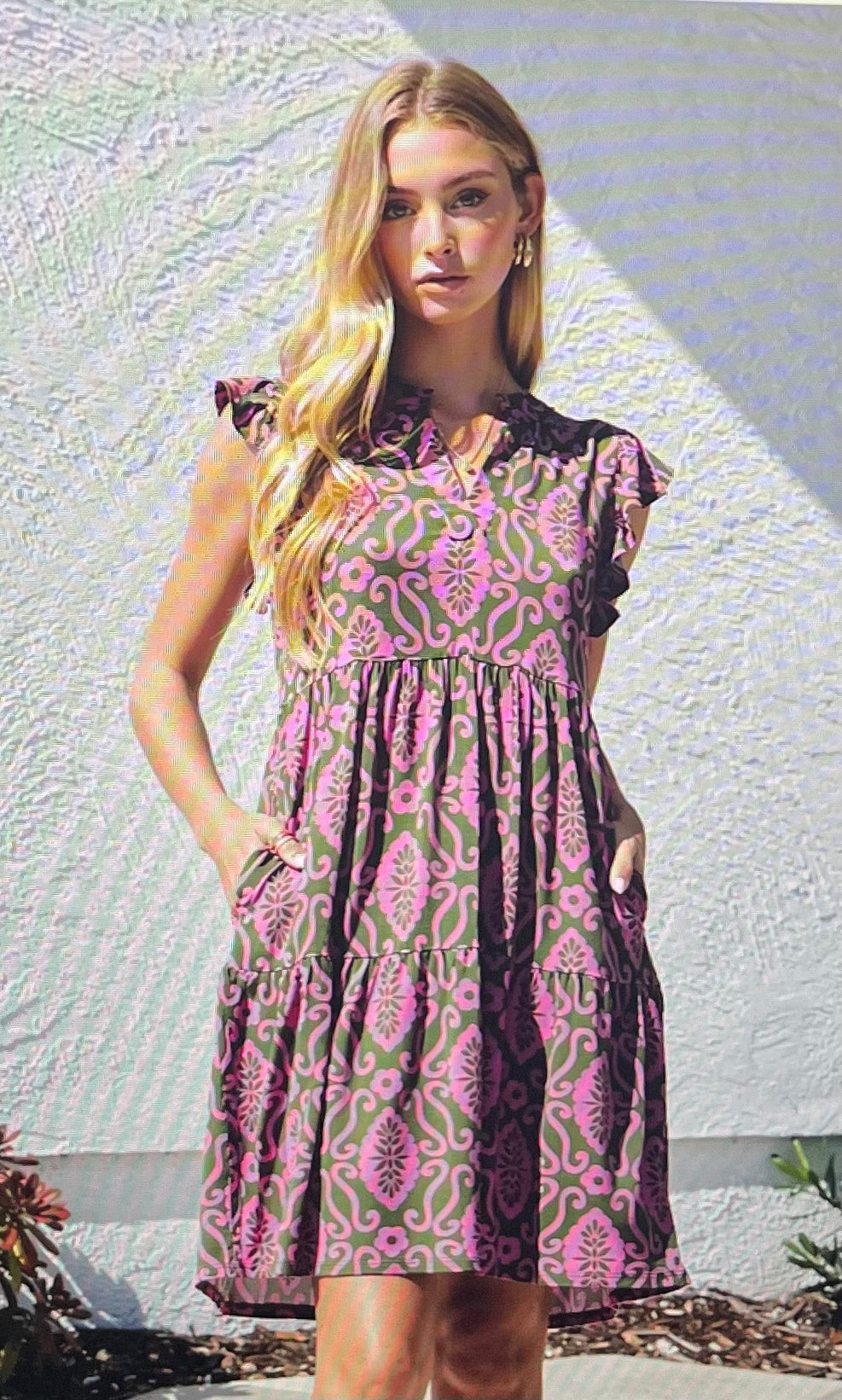 Flutter Forever Dress
