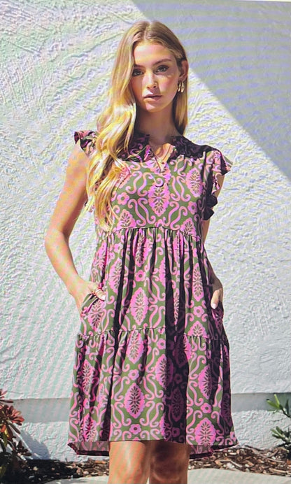 Flutter Forever Dress