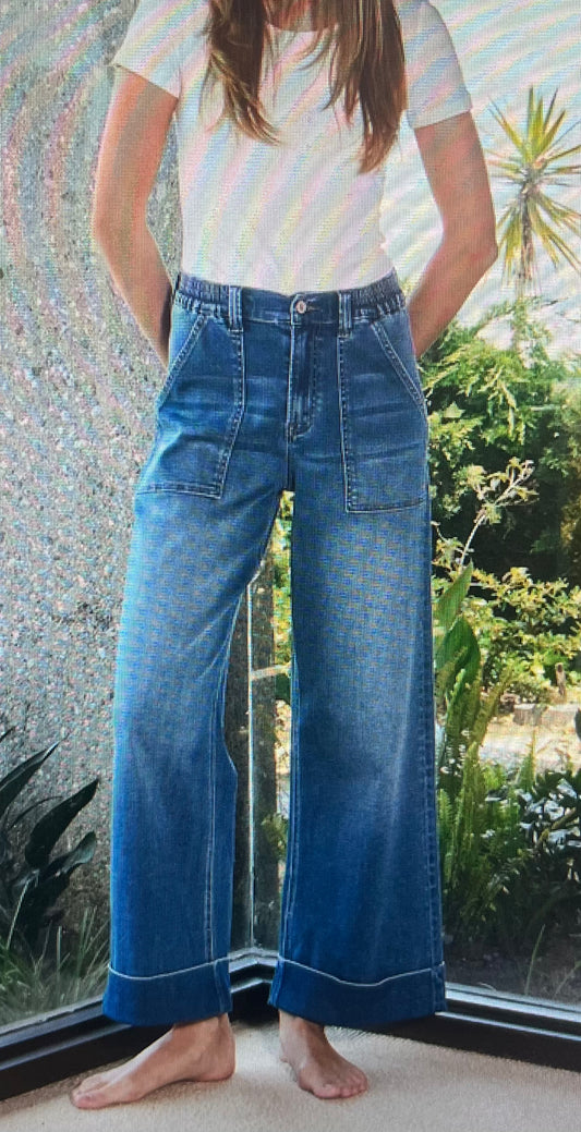 Super Soft Wide Leg Baggy Jean