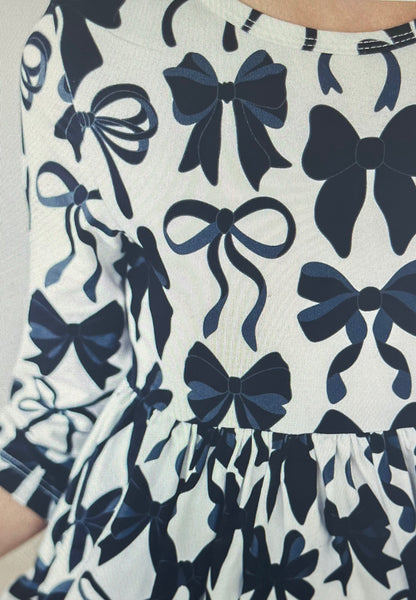 Perfectly Tied Twirl Dress