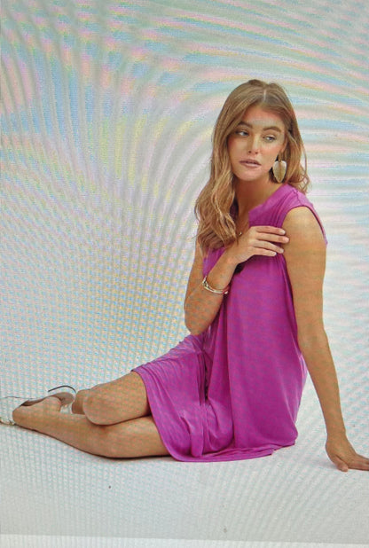 Hot Pink Lizzy Dress