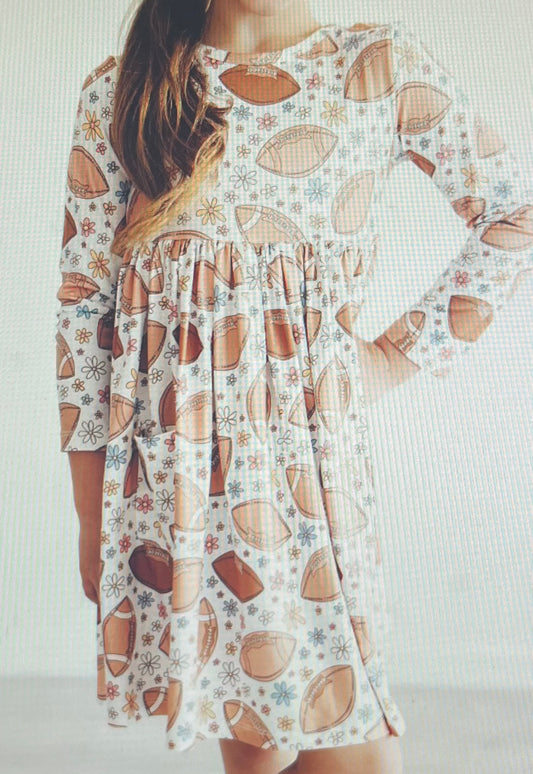 Football Fridays Twirl Dress