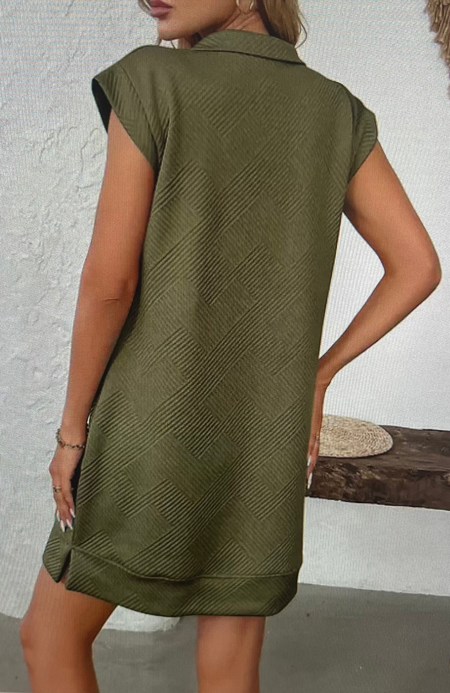 Loose Straight Pocket Dress