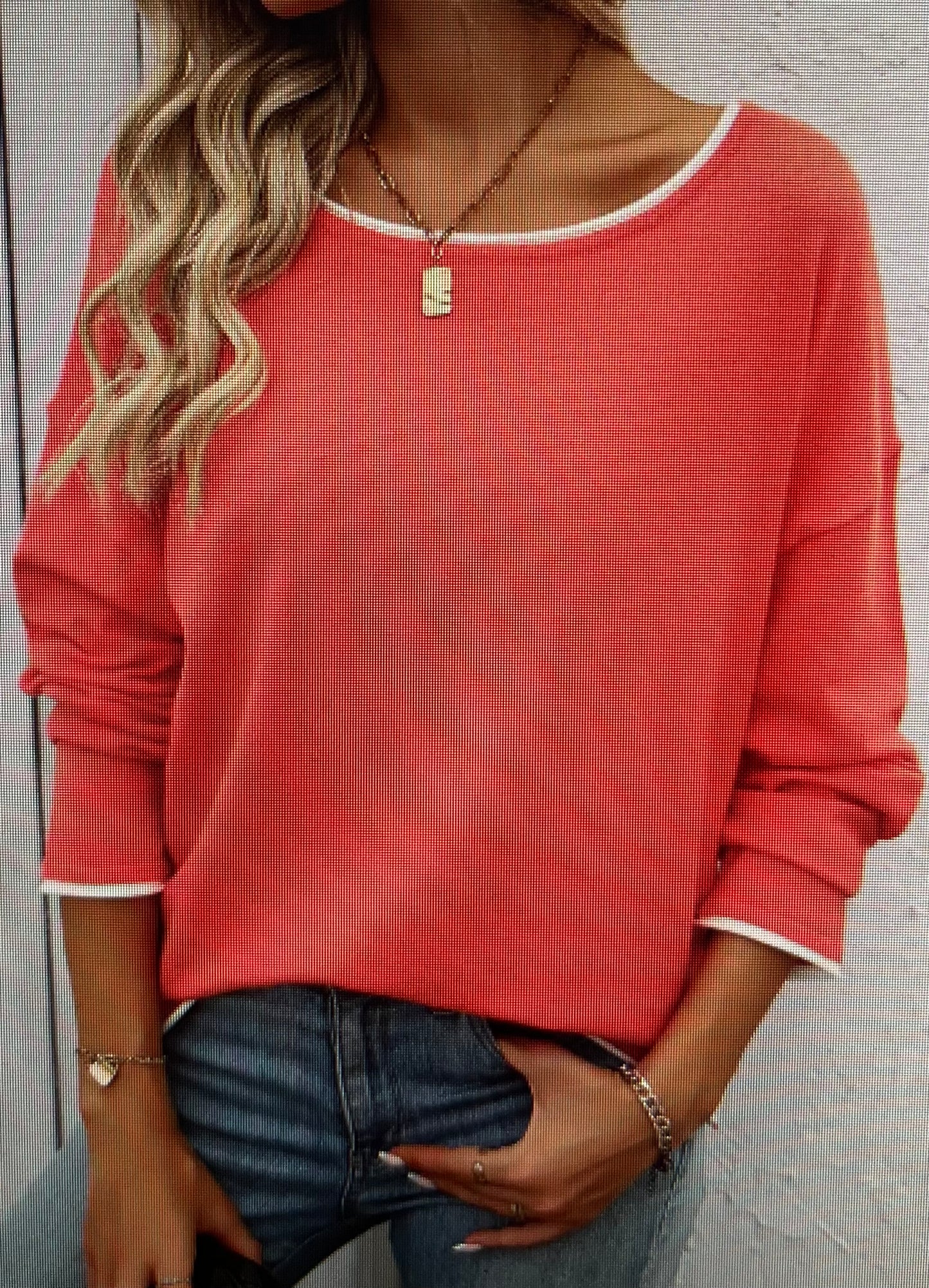 Coral Core Spun Sweater
