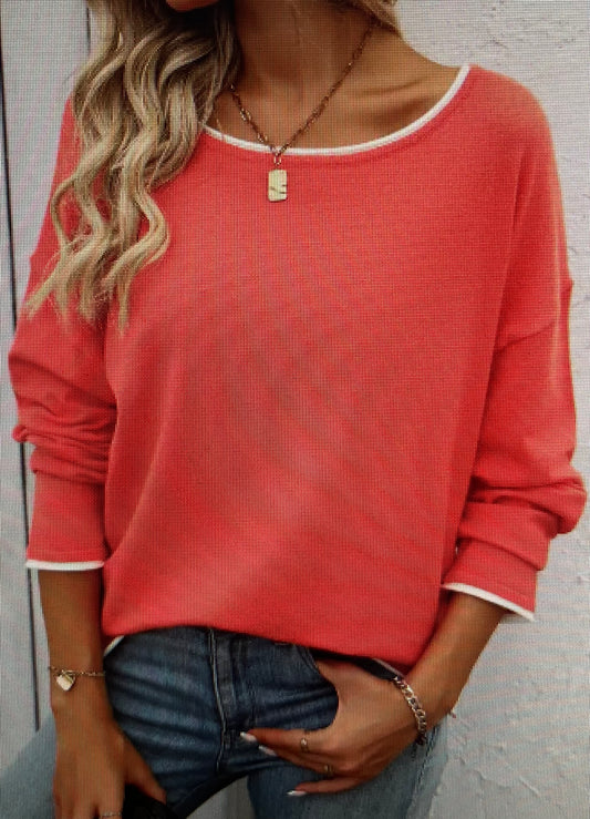 Coral Core Spun Sweater