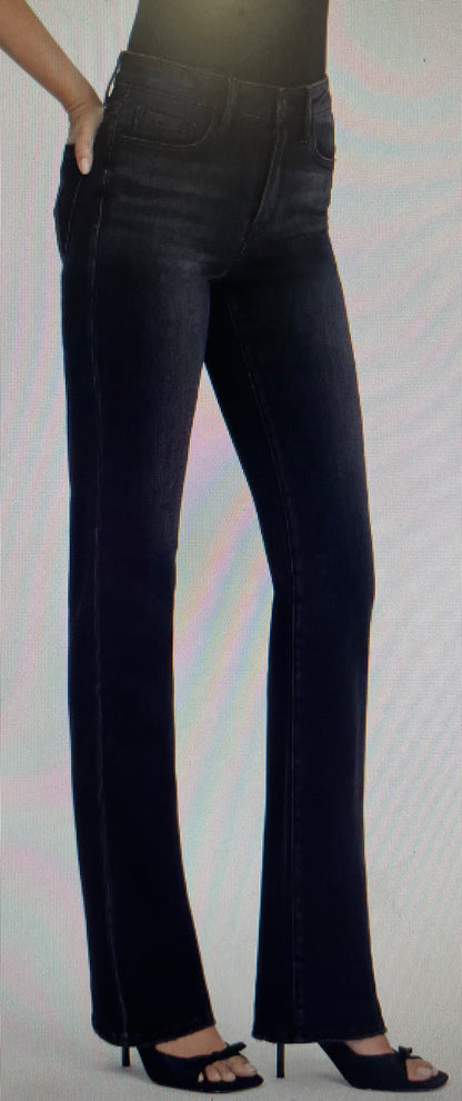 High Rise Black Bootcut Jean