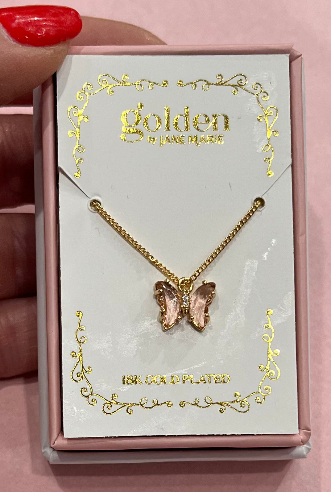 Kids Butterfly Necklace