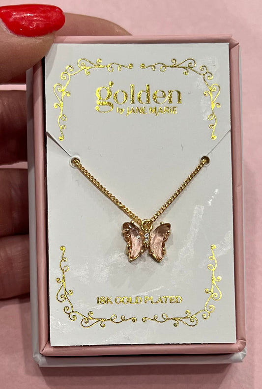 Kids Butterfly Necklace