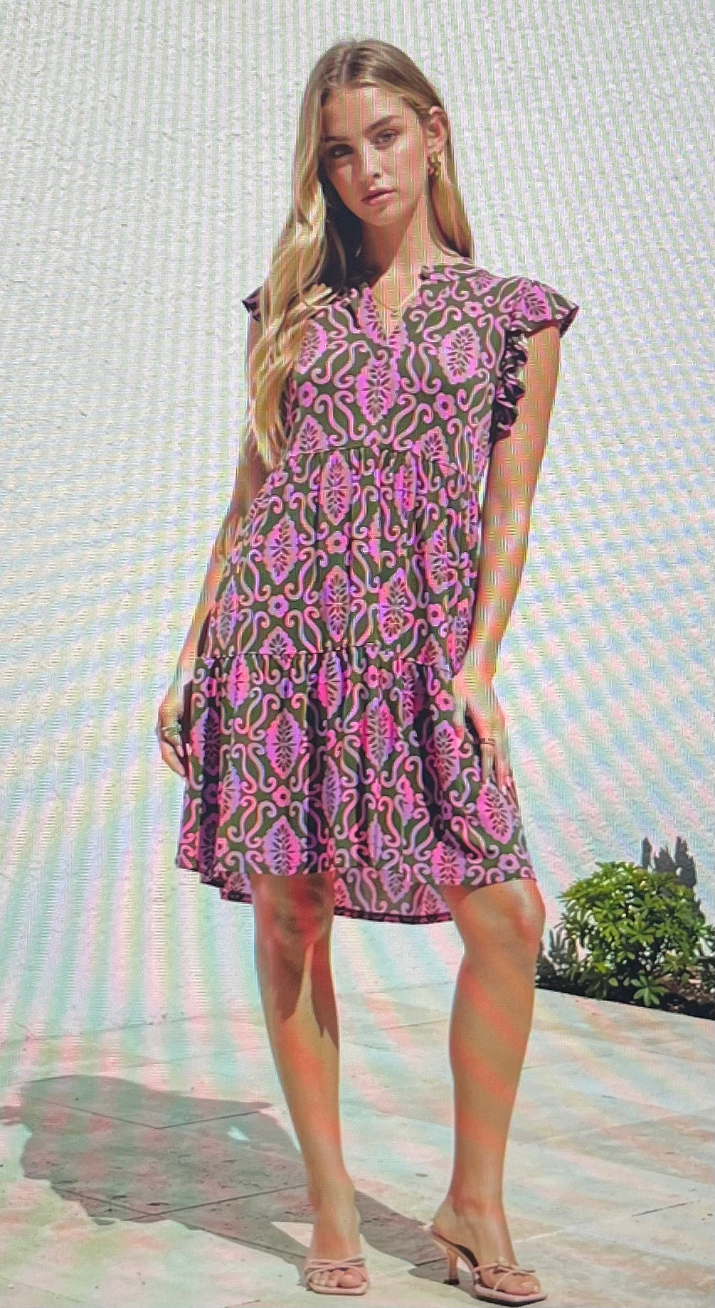 Flutter Forever Dress