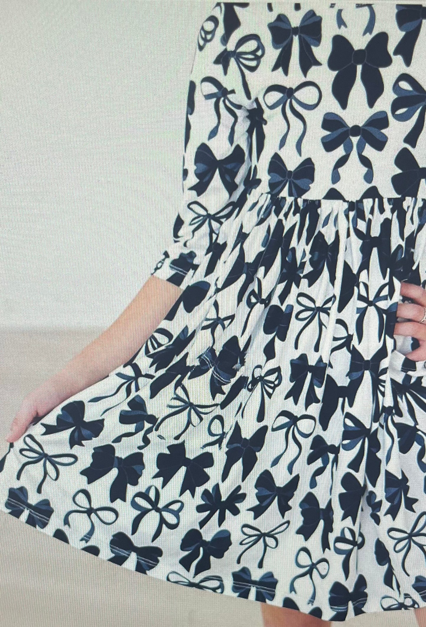 Perfectly Tied Twirl Dress