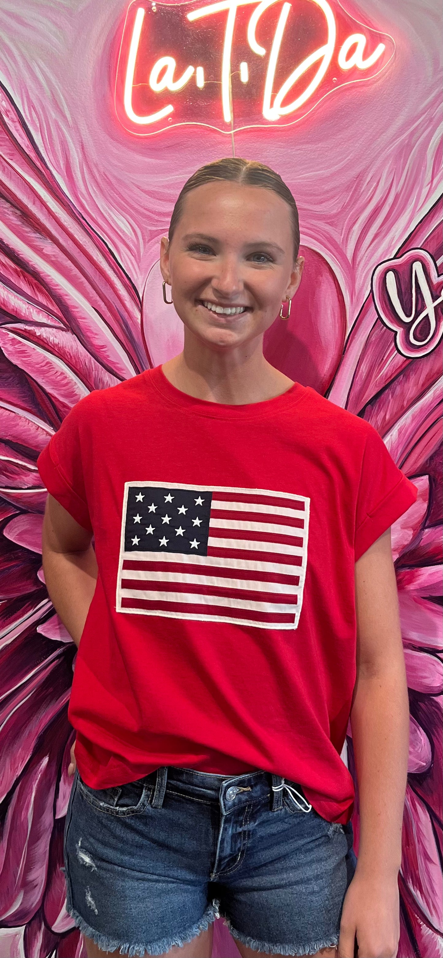 USA Patch Tee