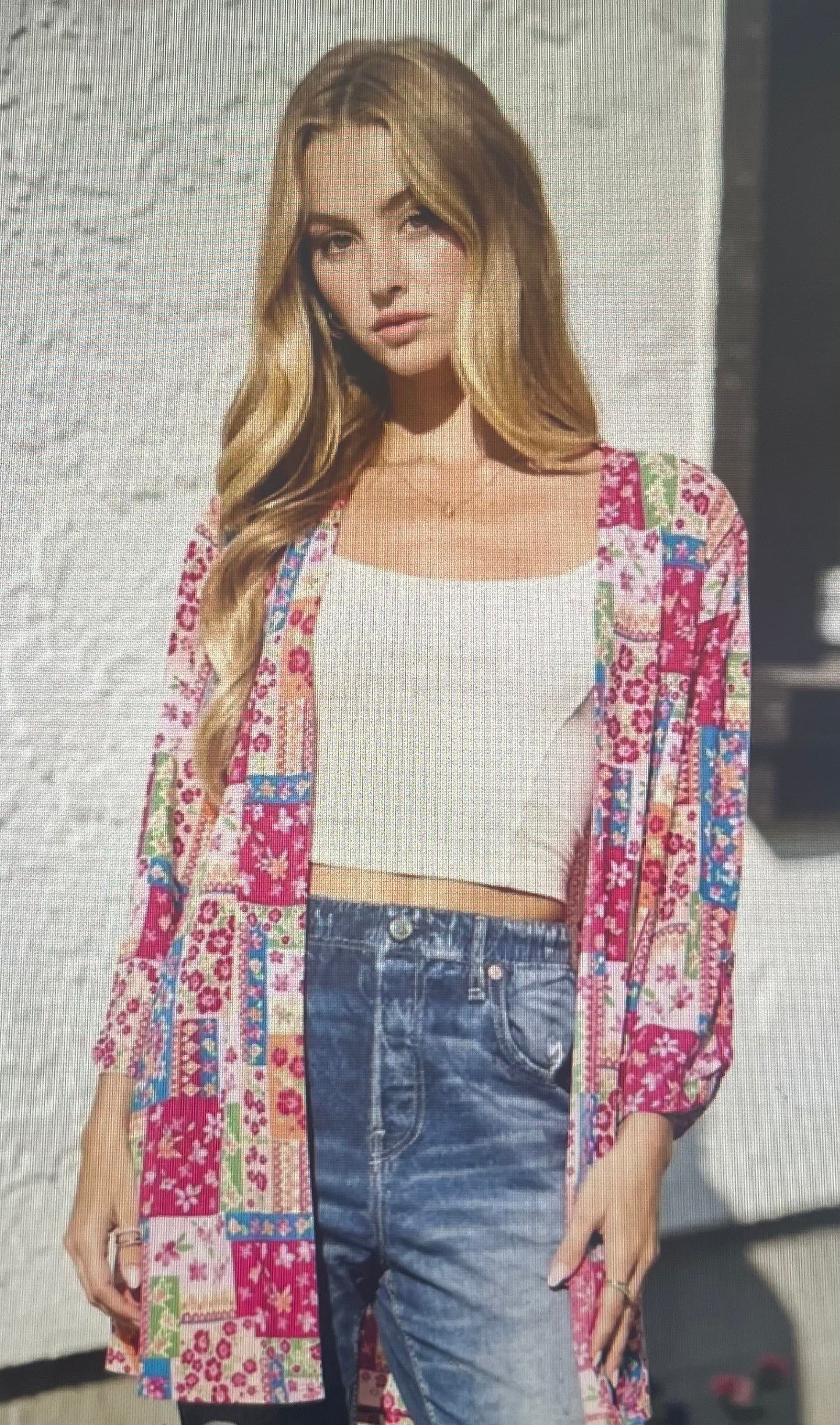 Open Front Summer Cardigan PLUS